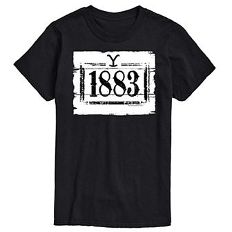 Big & Tall 1883 Wood Sign Graphic Tee