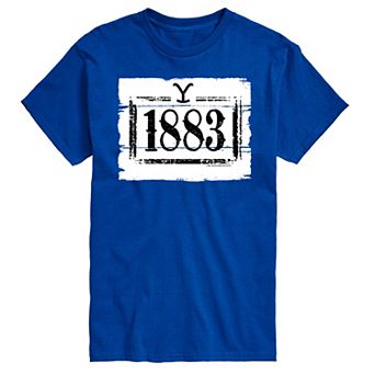 Big & Tall 1883 Wood Sign Graphic Tee