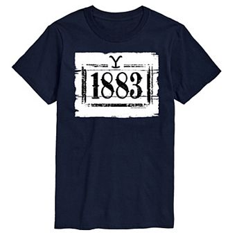 Big & Tall 1883 Wood Sign Graphic Tee