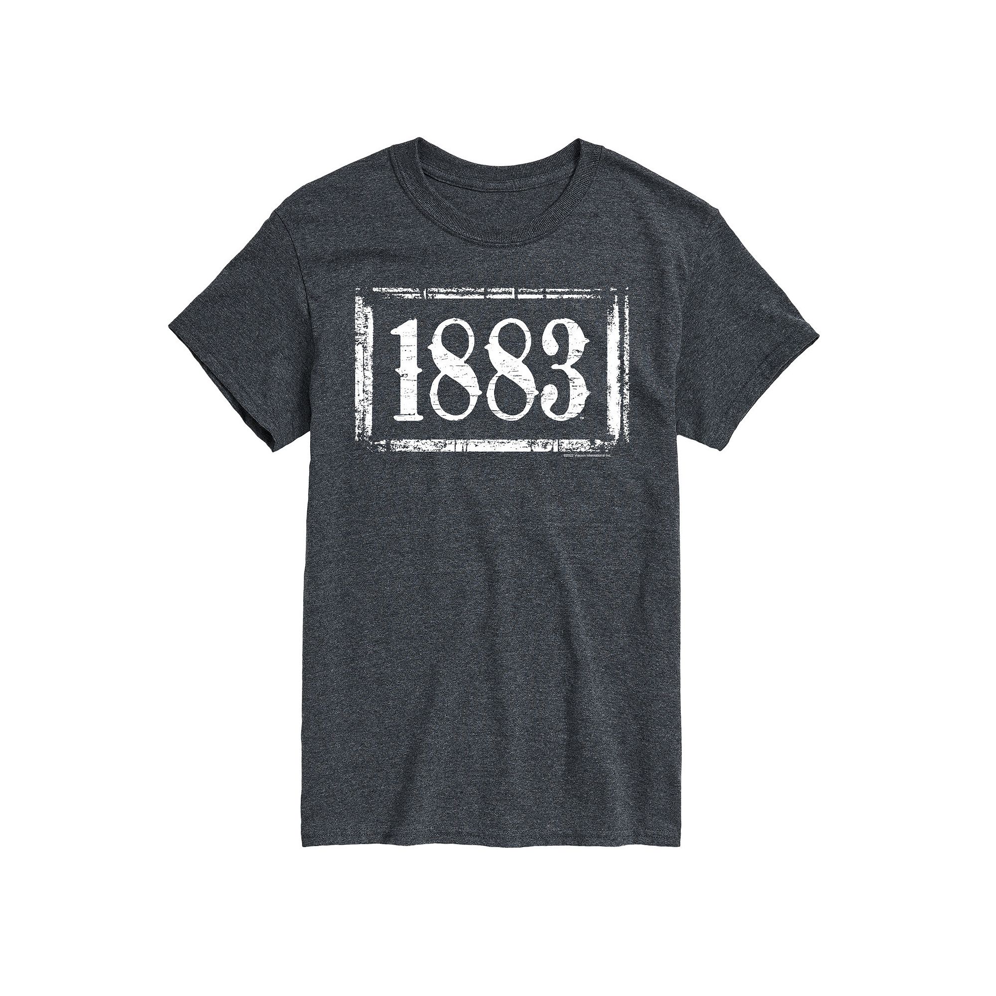 Big & Tall 1883 Logo Graphic Tee, Mens, Size: Large Tall, Gray