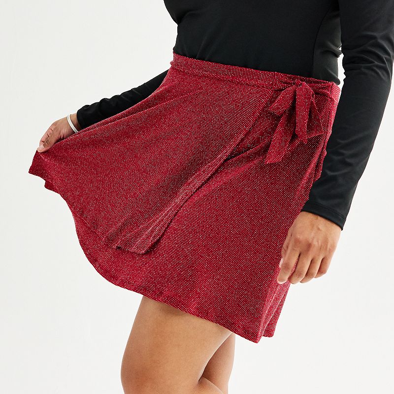 Satin mini 2024 skirt kohls