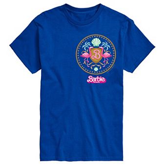 Big & Tall Barbie The Movie Theatrical Crest Graphic Tee