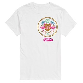 Big & Tall Barbie The Movie Theatrical Crest Graphic Tee