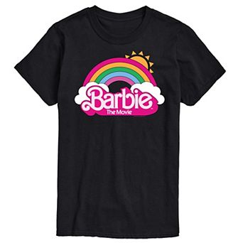 Big & Tall Barbie The Movie Theatrical Logo Graphic Tee