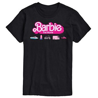 Big & Tall Barbie The Movie Theatrical Vehicle Graphic Tee