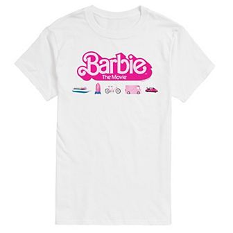 Big & Tall Barbie The Movie Theatrical Vehicle Graphic Tee