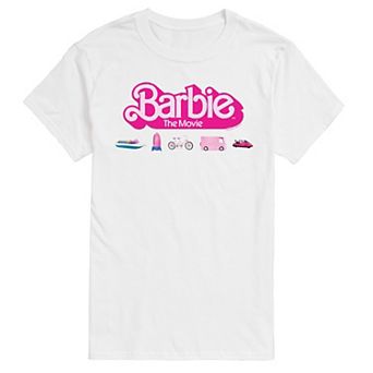 Big & Tall Barbie The Movie Theatrical Vehicle Graphic Tee