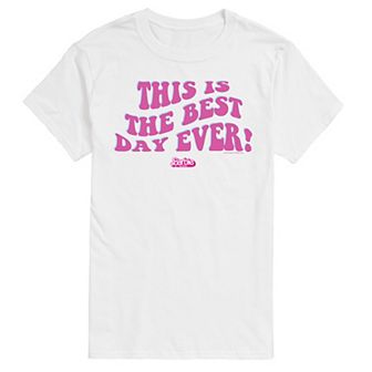Big & Tall Barbie The Movie Theatrical Best Day Ever Graphic Tee