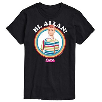 Big & Tall Barbie The Movie Theatrical Hi Allan Graphic Tee