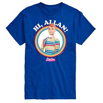 Big & Tall Barbie The Movie Theatrical Hi Allan Graphic Tee