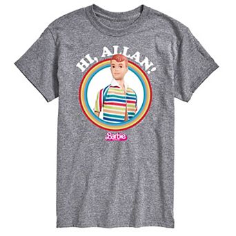 Big & Tall Barbie The Movie Theatrical Hi Allan Graphic Tee