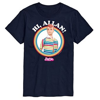 Big & Tall Barbie The Movie Theatrical Hi Allan Graphic Tee
