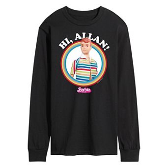 Men's Barbie Theatrical Hi Allan Long Sleeve Graphic Tee