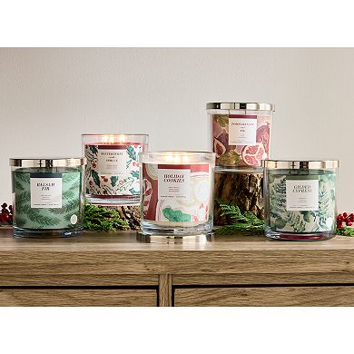 Sonoma Goods For Life® Winter Berry & Spruce Single Pour 14-oz. Candle Jar