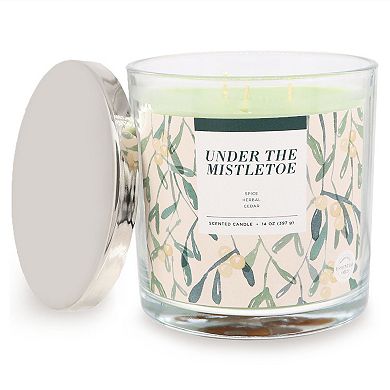 Sonoma Goods For Life® Under the Mistletoe 14-oz. Candle Jar