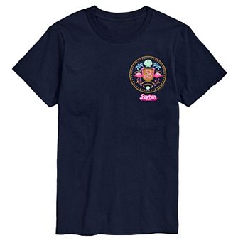 Men's Barbie Theatrical Crest Graphic Tee