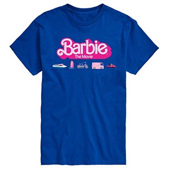 Men's Barbie Theatrical Vehicles Graphic Tee