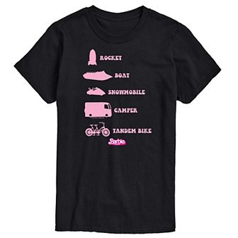 Men's Barbie Theatrical Vehicles Graphic Tee