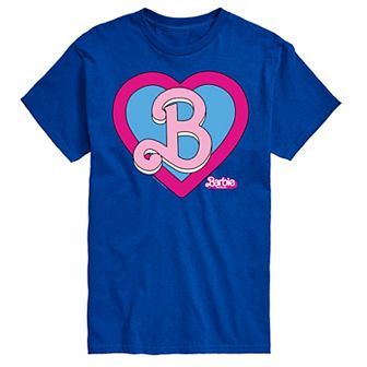 Men's Barbie Theatrical Heart Crest Graphic Tee