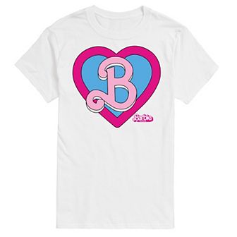 Men's Barbie Theatrical Heart Crest Graphic Tee