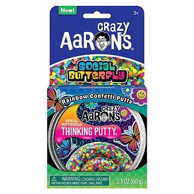 Crazy Aarons Social Butterfly Thinking Putty
