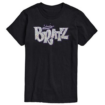 Big & Tall Bratz Sparkle Logo Graphic Tee