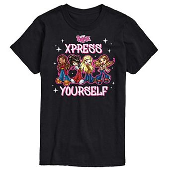 Big & Tall Bratz Xpress Yourself Graphic Tee