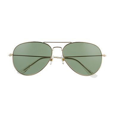 Women's Sonoma Goods For Life® 58mm Classic Metal Aviator Sunglasses