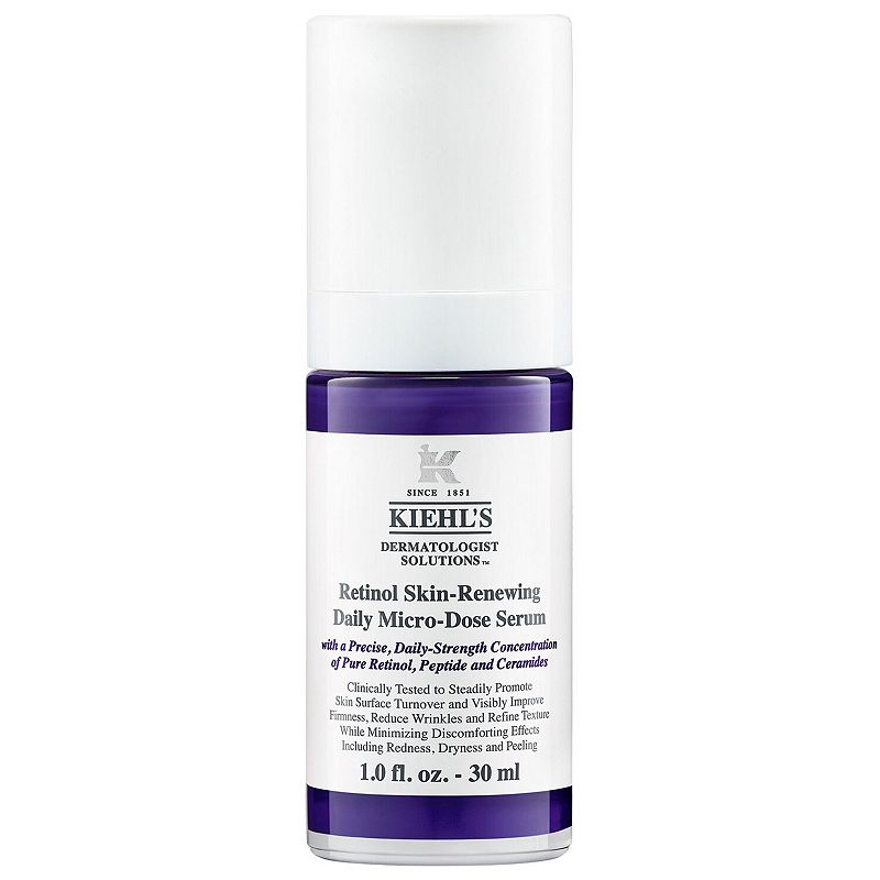 Kiehl's Since 1851 Micro-Dose Anti-Aging Retinol Serum with Ceramides and Peptide, 1-oz.