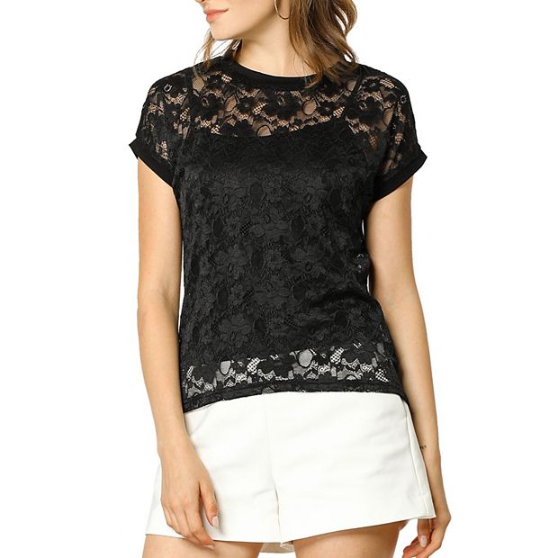 Top Femme Léger à Manches Courtes Joe Fresh - Imprimé Floral Multicolore - Taille M