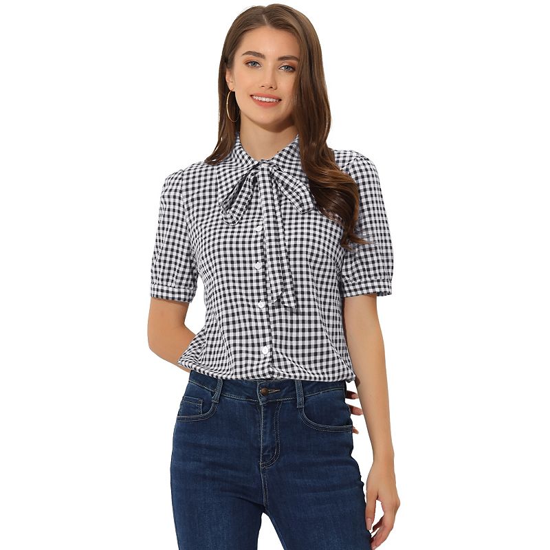 gingham shirts for women