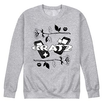 Men's Bratz Y2K Logo Fleece Sweatshirt