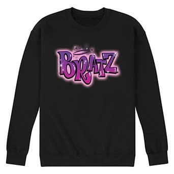 Men's Bratz Airbrush Logo Fleece Sweatshirt