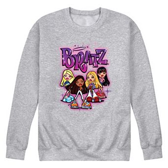 Men's Bratz Doll Group Fleece Sweatshirt