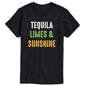 Big & Tall Tequila Limes and Sunshine Tee