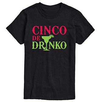 Big & Tall Cinco De Drinko Tee