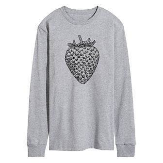 Men's Strawberry Sketch Graphic Tee