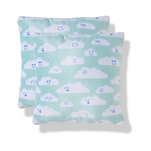 The Big One Kids™ Printed Plush 2-Pack Pillow Set - Blue