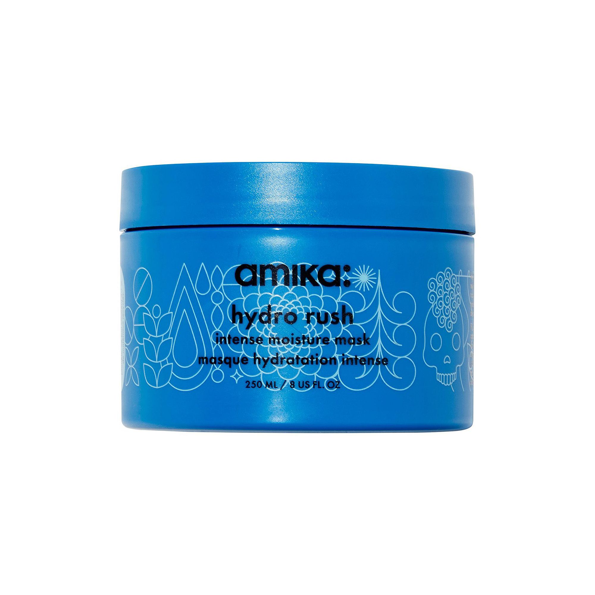 amika Hydro Rush Intense Moisture Hair Mask with Hyaluronic Acid, Size: 16 