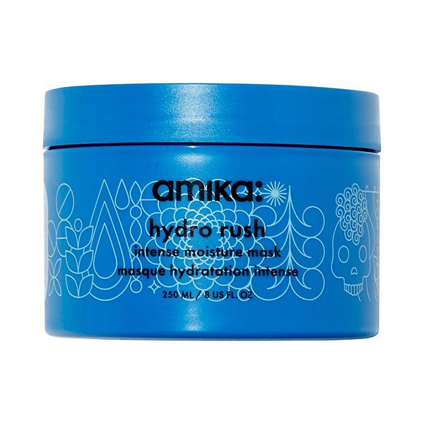 amika Hydro Rush Intense Moisture Hair Mask with Hyaluronic Acid
