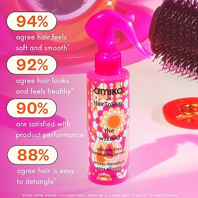 amika x HairToStay The Wizard Detangling Hair Primer