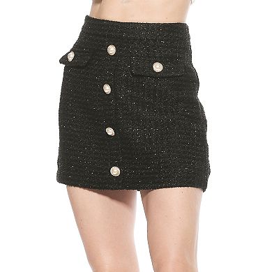 Women's ALEXIA ADMOR Wrenley Classic Tweed Mini Skirt