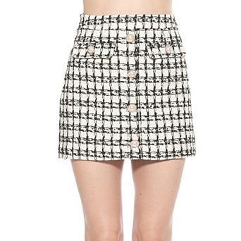 Women's ALEXIA ADMOR Wrenley Classic Tweed Mini Skirt