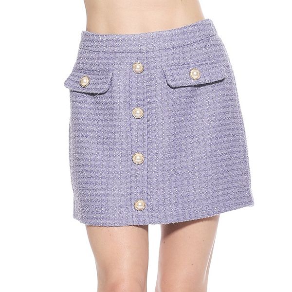 Women's ALEXIA ADMOR Wrenley Classic Tweed Mini Skirt