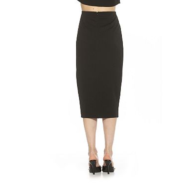 Women's ALEXIA ADMOR Zayla Ruched Pencil Skirt