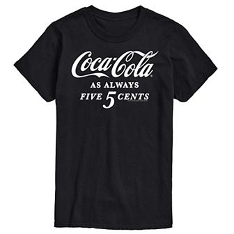 Men's Coca-Cola As Always Five Cents Graphic Tee