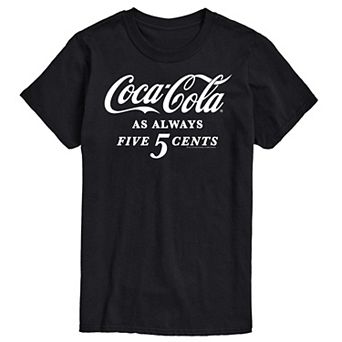 Men's Coca-Cola As Always Five Cents Graphic Tee