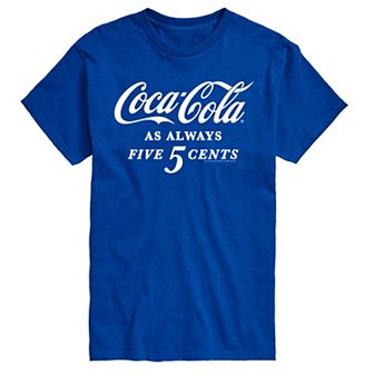 Men's Coca-Cola As Always Five Cents Graphic Tee