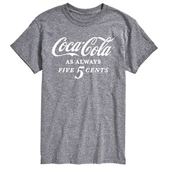 Men's Coca-Cola As Always Five Cents Graphic Tee