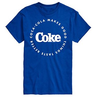 Big & Tall Coca-Cola Things Taste Better Graphic Tee
